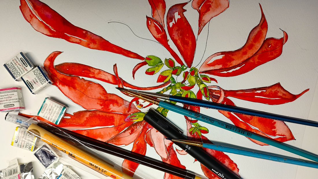  Inspired by nature’s forms each red pointsettia flower artwork brings a little serenity and wildness into your own world.