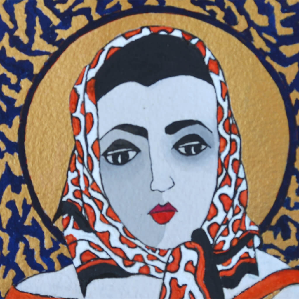 The Goddess Spirit Gouache Original Painting